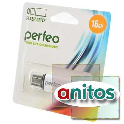  USB PERFEO PF-C13W016 USB 16GB  BL1