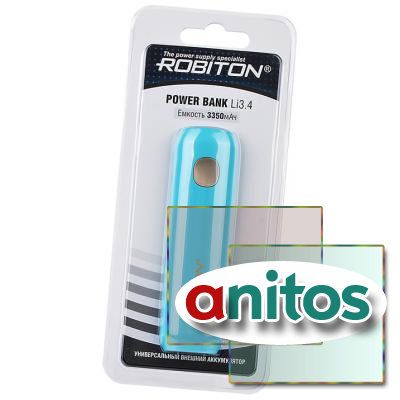    ROBITON POWER BANK Li3.4 IRIS () 3350 BL1