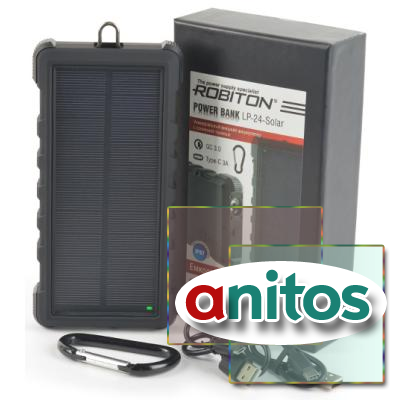    ROBITON POWER BANK LP-24-Solar Type-C 24000