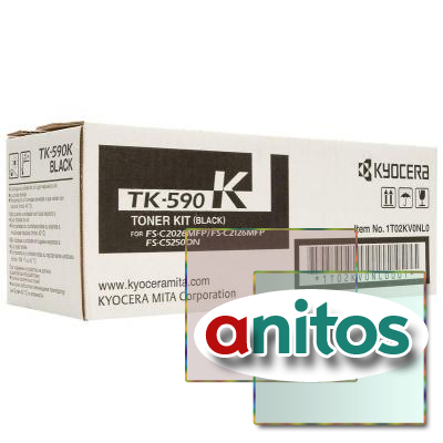- Kyocera TK-590K .  FS-C2026MFP/C2626