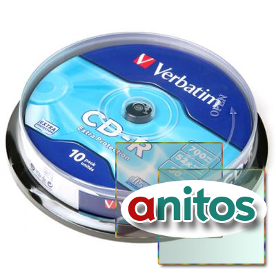   CD  Verbatim 43437 CD-R 80 52x DL CB/10