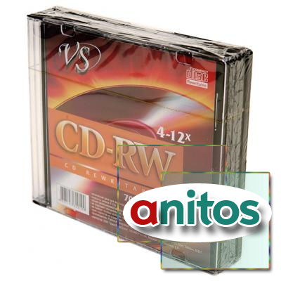   CD  VS CD-RW 80 4-12x SL/5