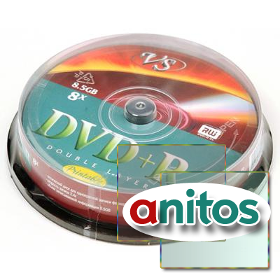   DVD  VS DVD+R 8.5 GB  8x CB/10 Double Layer Ink Print