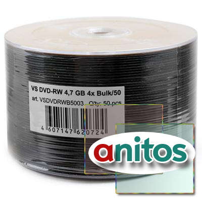   DVD  VS DVD-RW 4.7 GB 4x Bulk/50