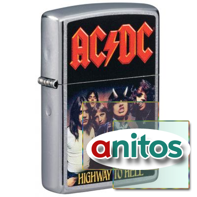  ZIPPO AC/DC   Street Chrome, /, , , 36x12x56 