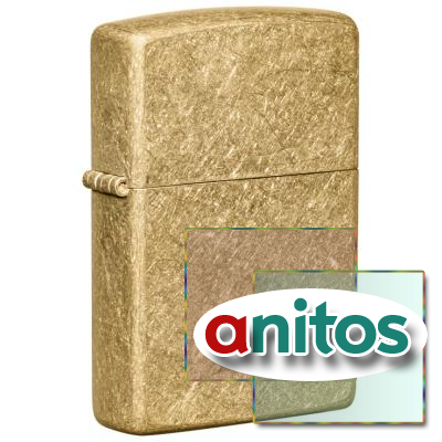  ZIPPO Classic   Tumbled Brass, /, , , 38x13x57 