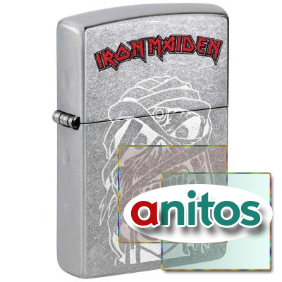  ZIPPO Iron Maiden   Street Chrome, /, , 38x13x57 