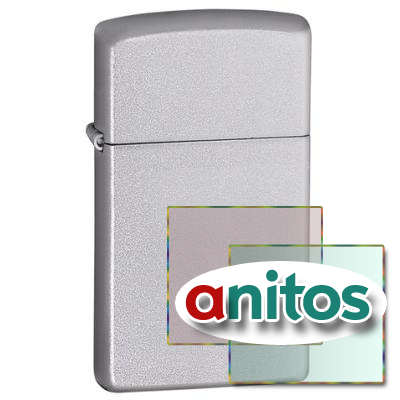  ZIPPO SLIM SATIN CHROME 1605