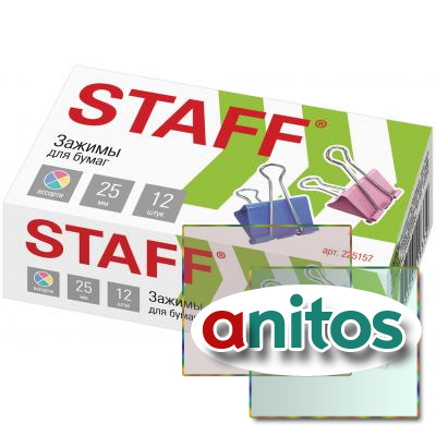    STAFF,  12 ., 25 ,  100 , ,  , 225157