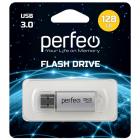 -  Perfeo USB 3.0 128GB C14 Silver metal series