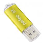 -  Perfeo USB 3.0 16GB C14 Gold metal series