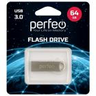 -  Perfeo USB 3.0 64GB M08 Metal Series