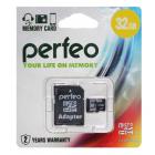 Perfeo microSD 32GB High-Capacity (Class 10)