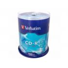 VERBATIM CD-R 80 52x DL CB/100