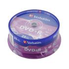 VERBATIM DVD-R 4,7 GB 16x CB/25