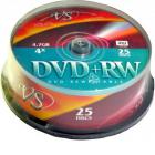 VS DVD+RW 4,7 GB 4x CB 25