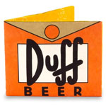  MIGHTY WALLET  Simpsons Duff