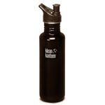  Klean Kanteen CLASSIC SPORT 800  27oz Black Eclips