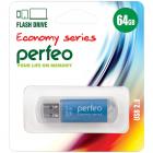 - Perfeo USB 64GB E01 Blue economy series
