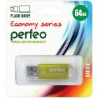 - Perfeo USB 64GB E01 Gold economy series