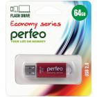 - Perfeo USB 64GB E01 Red economy series
