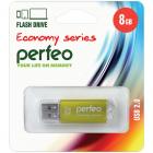 - Perfeo USB 8GB E01 Gold economy series