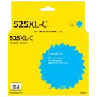   T2 LC-525C XL (IC-B525XL-C) .  Brother DCP-J100