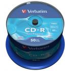   Verbatim CD-R 700Mb 52x Cake/50 43351 Extra Protect