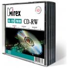   Mirex CD-RW 4-12x slim case 5 pack (UL121002A8F)