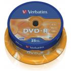   Verbatim DVD-R 4,7Gb 16 Cake/25 43522