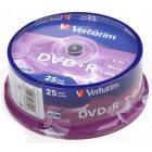   DVD  Verbatim 43500 DVD+R CB/25 4.7GB