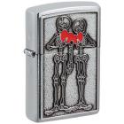  ZIPPO Couple Love   Brushed Chrome, /, , 36x13x57 