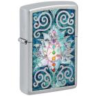  ZIPPO Lotus Flower   High Polish Chrome, /, , 38x13x57 