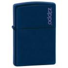  ZIPPO NAVY MATTE LOGO 239ZL