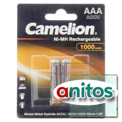 Camelion AAA1000mAh/2BL  Аккумулятор