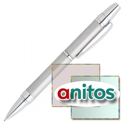 Cross Nile - Satin Chrome, шариковая ручка, M, BL, шт