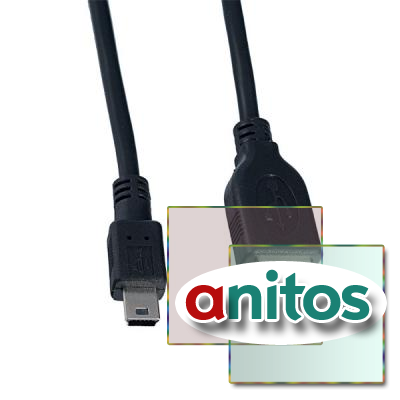PERFEO Кабель USB2.0 A вилка - Mini USB 5P вилка, длина 1 м. (U4301)