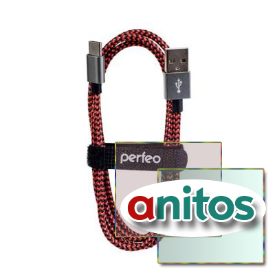 PERFEO  USB2.0 A  - USB Type-C , -,  1 . (U4901)