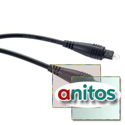 PERFEO Оптический кабель TOSLINK вилка - TOSLINK вилка, длина 1,5 м. (T9001)