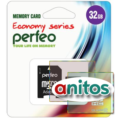 Perfeo microSD 32GB High-Capacity (Class 10) economy series