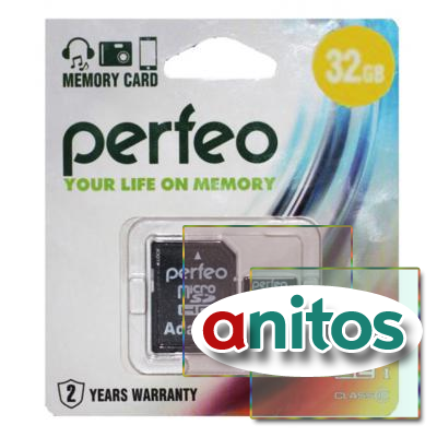 Perfeo microSD 32GB High-Capacity (Class 10)