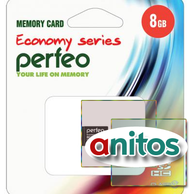 Perfeo microSD 8GB High-Capacity (Class 10) w/o Adapter economy series