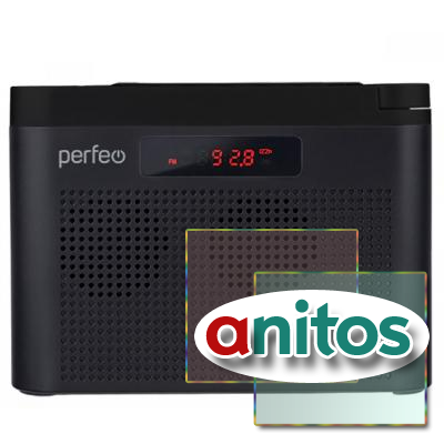 Perfeo радиоприемник цифровой ТАЙГА FM+ 66-108МГц/ MP3/ встроенный аккум,USB/ черный (I70BK)