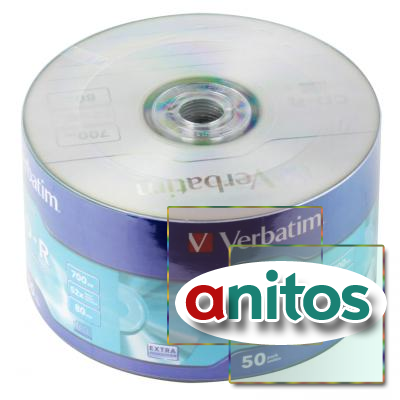 VERBATIM CD-R 80 52x Shrink/50 DataLife