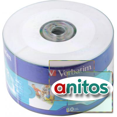 VERBATIM CD-R 80 52x Shrink/50 Ink Print