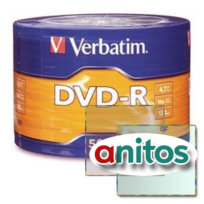 VERBATIM DVD-R 4,7GB 16x Shrink/50