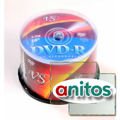 VS DVD-R 4,7 GB 16x CB/50