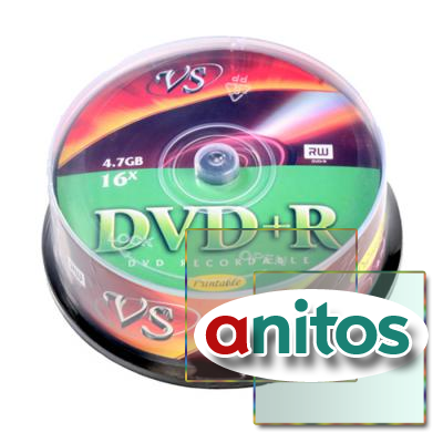 VS DVD+R 4,7 GB 16x CB 25