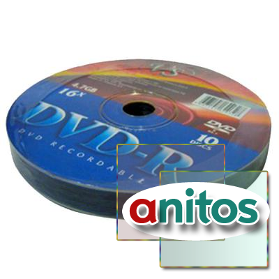 VS DVD-R 4,7 GB 16x Shrink/10
