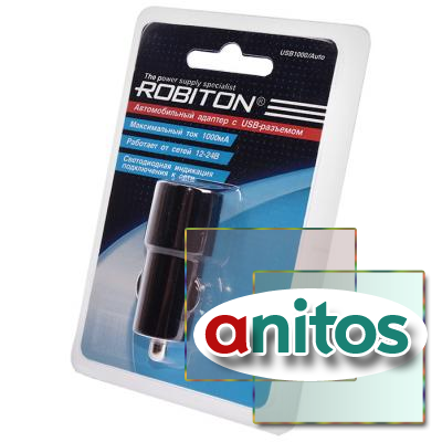 USB  ROBITON USB1000/Auto 1000  USB  (12-24V) BL1